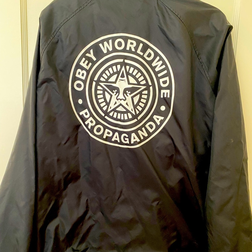 Obey Propaganda Mens Jacket Size L